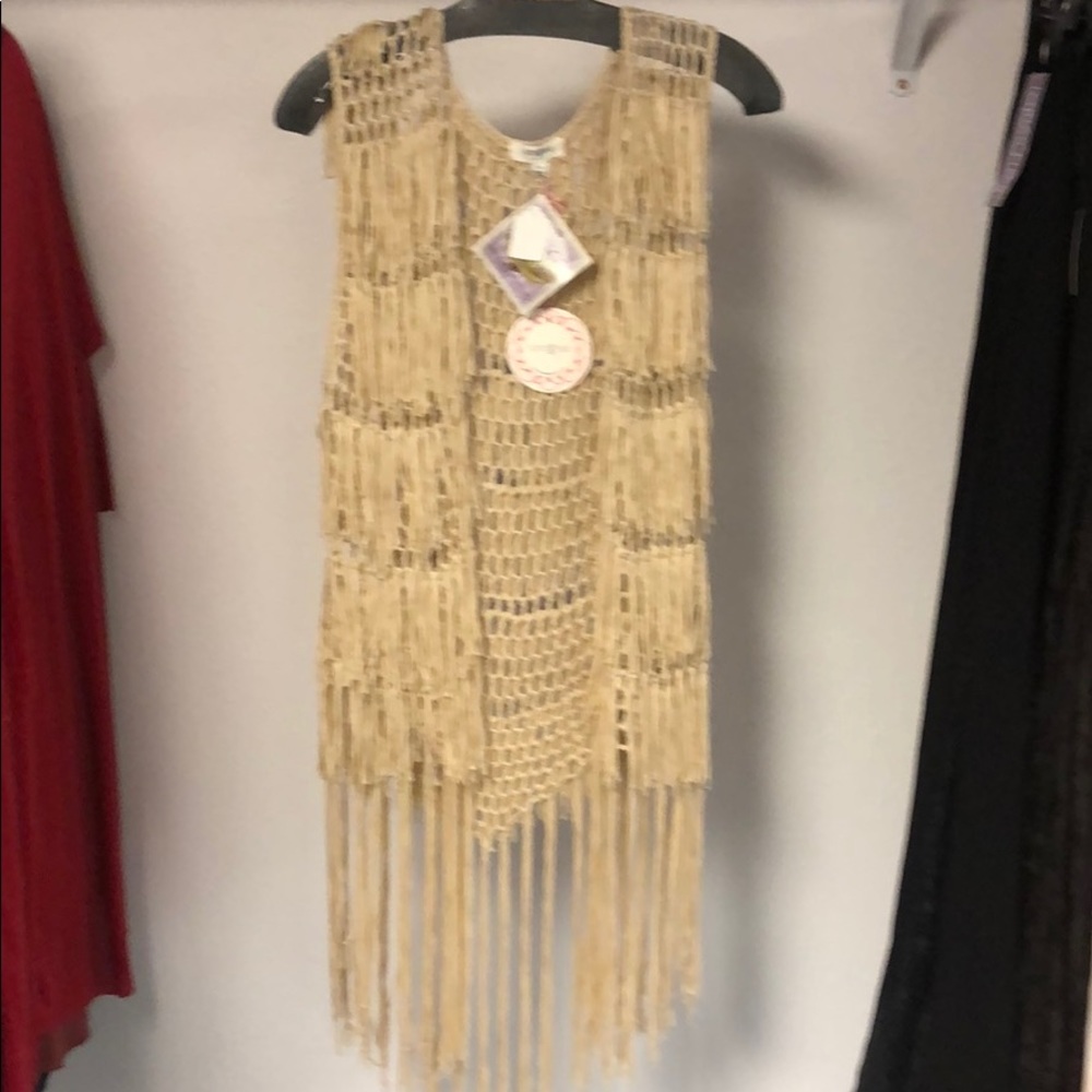 Fringed vest